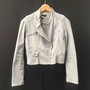Zara short jean jacket